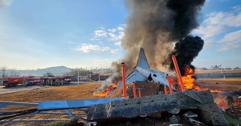 179 mueren Corea Sur Muan