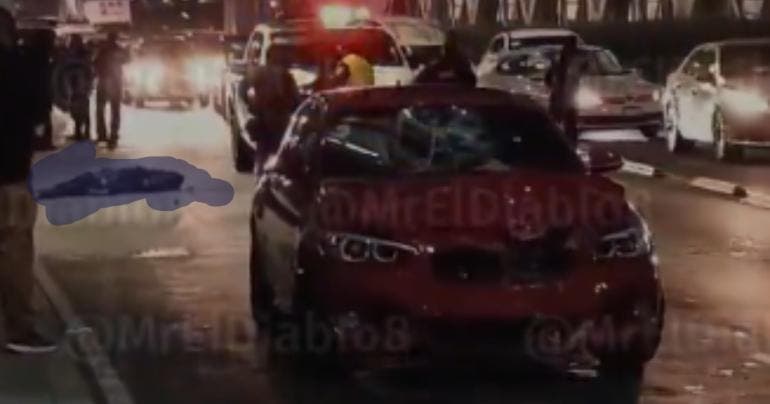 Asaltante muere atropellado al intentar robar a conductor en Iztapalapa