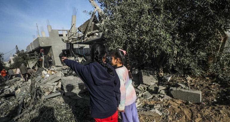 Desastre en Gaza por bombardeos israelíes