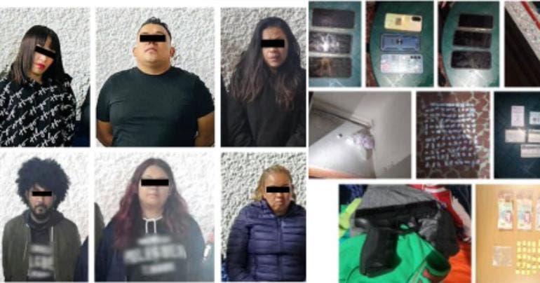 Detienen a seis en Venustiano Carranza por venta de droga