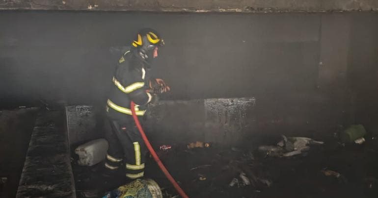 incendio Central Abasto Iztapalapa