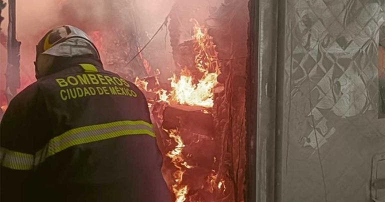 Incendio Central de Abasto