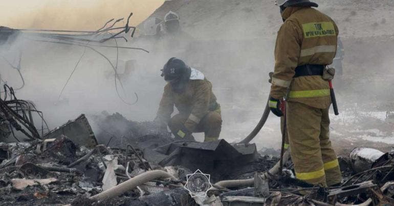 Accidente aéreo Kazajistán