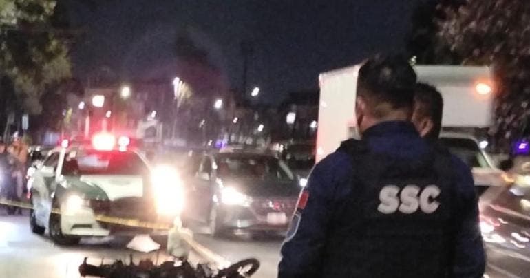 motociclista muere Juventino Rosas Iztacalco
