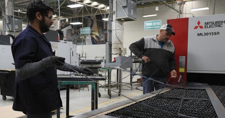 produccion industrial Inegi Mexico