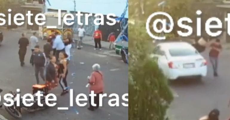 Revelan video de riña entre vecinos y taxistas en Coyoacán que dejó un muerto