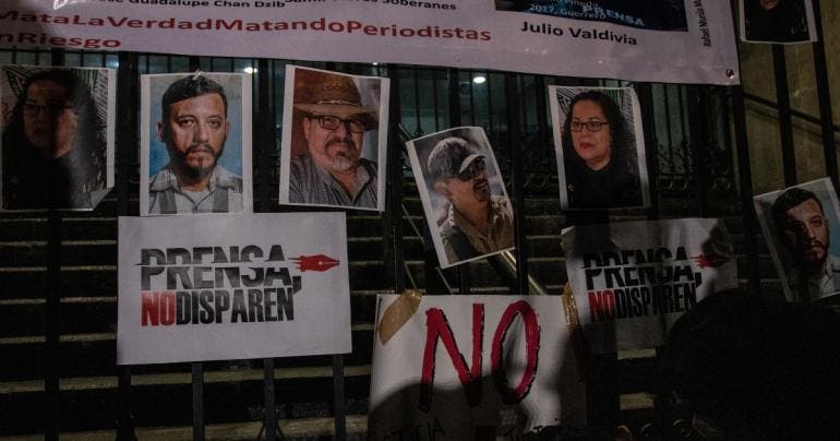 RSF Mexico tercer pais muertes periodistas