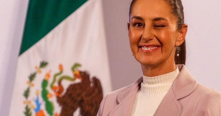 Sheinbaum augura buen 2025