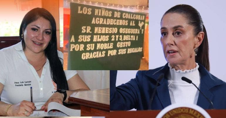 Sheinbaum hablará el lunes sobre los regalos de ‘El Mencho’ en Coalcomán