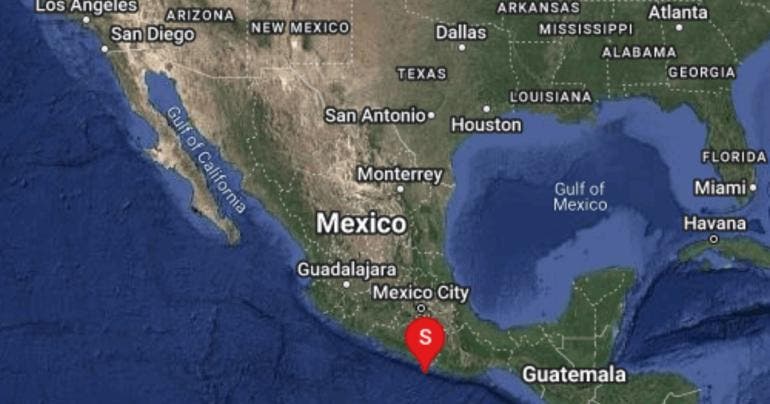 sismo 4.8 Pinotepa Nacional Oaxaca