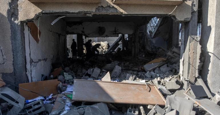 ataque israeli zona humanitaria Gaza 11 muertos