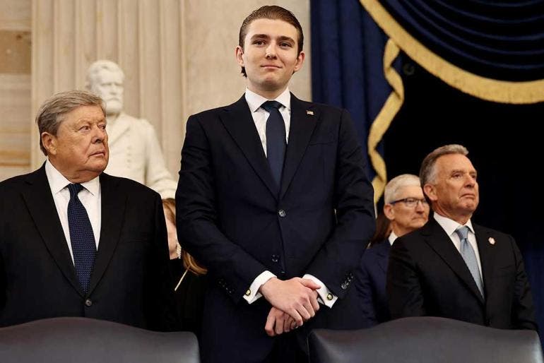 Barron Trump, un joven heredero con ambiciones políticas y empresariales