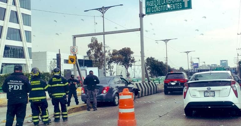 choca muere prensado Mexico Toluca