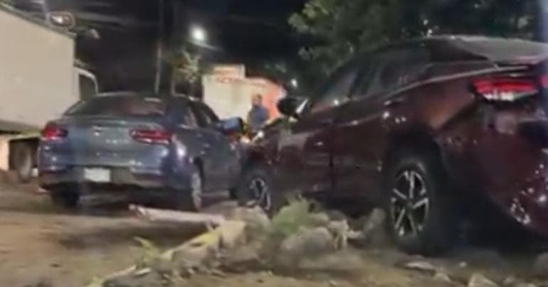choque La Viga El Triunfo Iztapalapa muerto