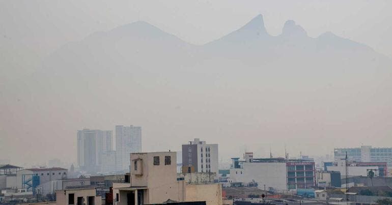 Contaminación en Monterrey