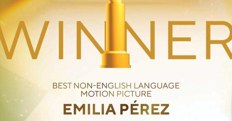 Emilia Perez mejor pelicula no inglesa Globo Oro