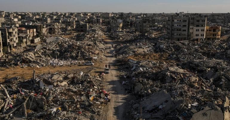 Gaza OMS plan 60 dias restaurar