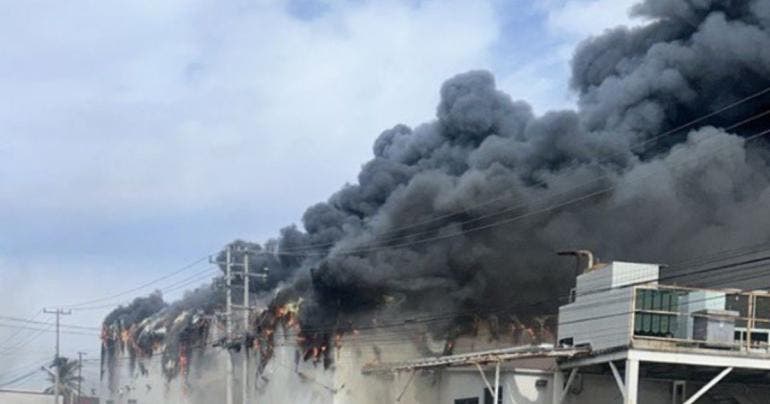 incendio Casino Royal Park Culiacan Sinaloa