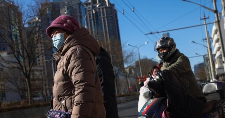 infecciones respiratorias China habitual OMS