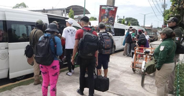 INM nuevos retenes migrantes EU Trump