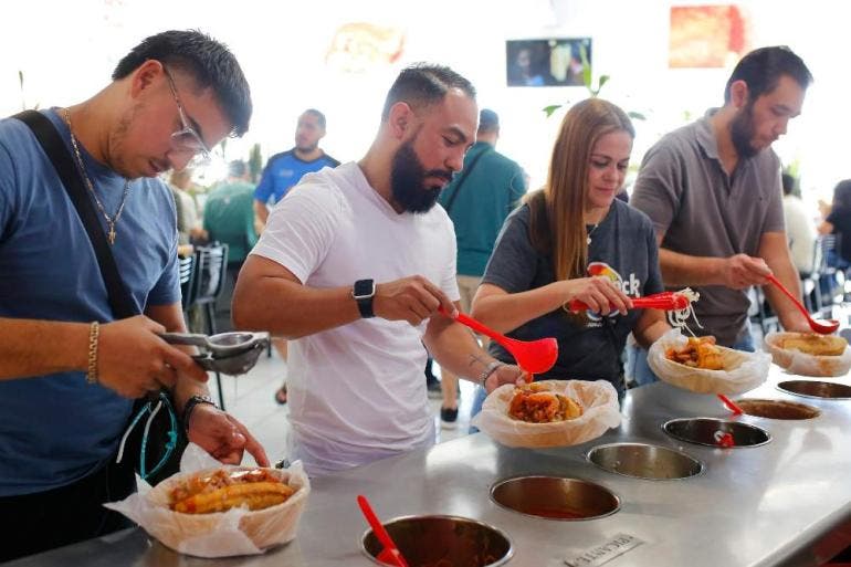 La torta ahogada, en el top 10 de los mejores sándwiches del mundo (foto de EFE)