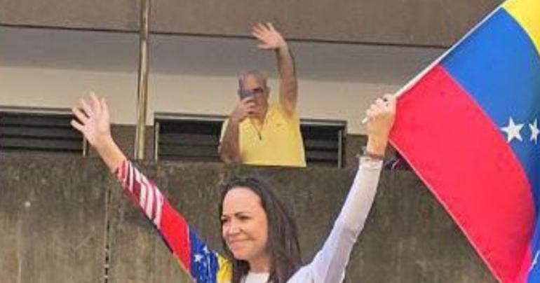 Maria Corina Machado retencion lugar seguro