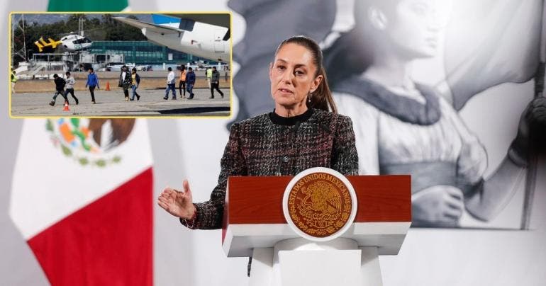 México recibe deportados de otros países desde EU, pero no es un ‘tercer país seguro’ Sheinbaum