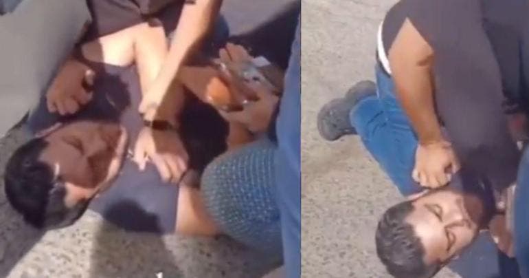 Ministeriales en Puebla son separados del cargo tras confundir y someter a ciudadano