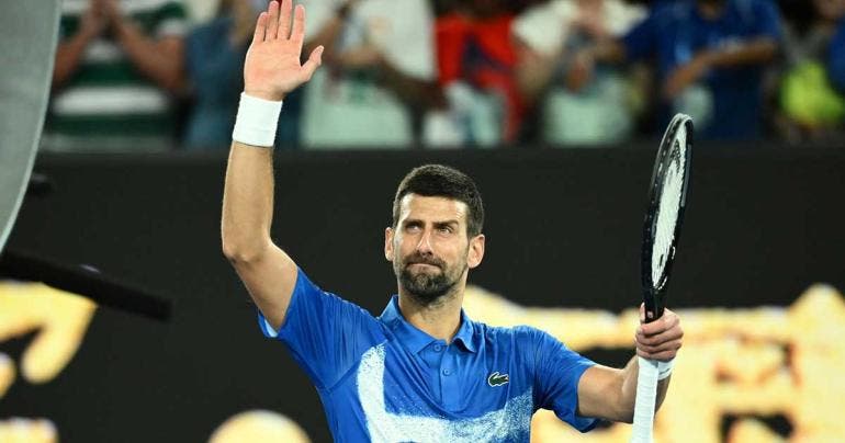 Novak Djokovic Australian Open 2025