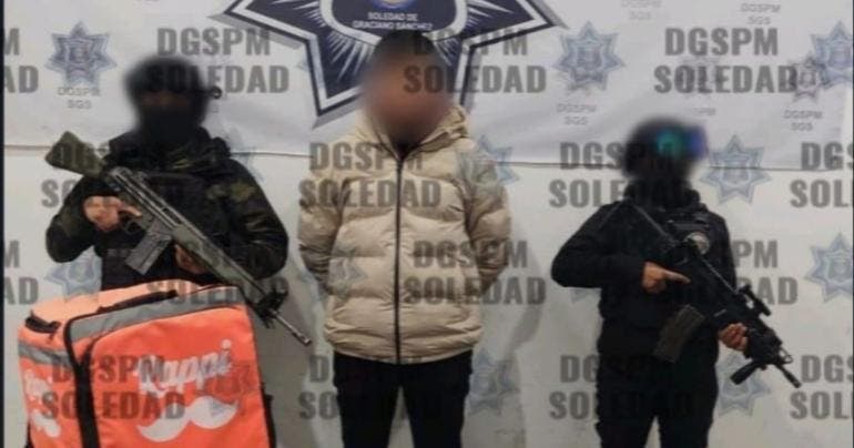 Repartía droga como comida; lo detuvieron con 40 dosis de marihuana