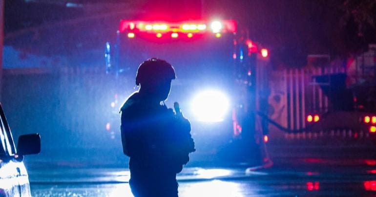 Riña e incendio durante desalojo de campamento migrante en Chihuahua