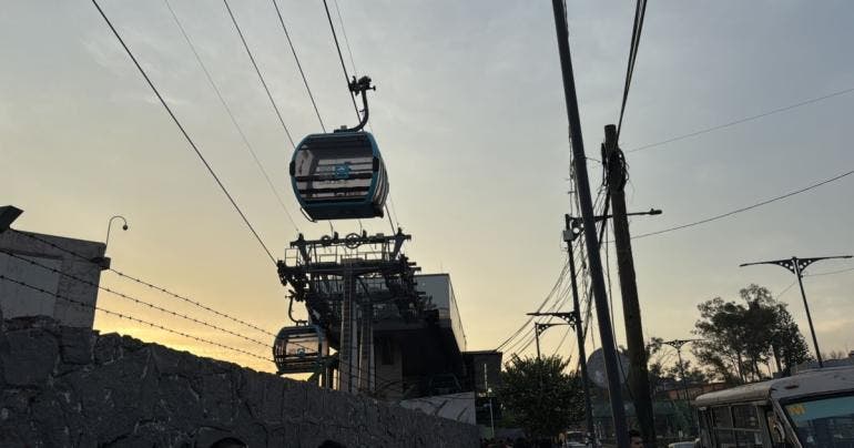 usuarios Cablebus Linea 1 quedan suspendidos