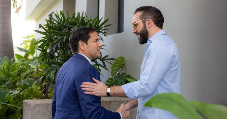 Bukele ofrece prisiones encarcelar criminales EU