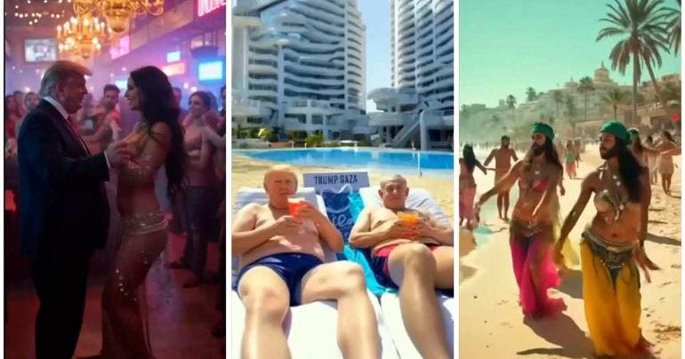 Donald Trump Riviera de Oriente Medio