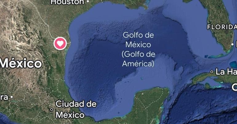 Golfo America Google Golfo Mexico