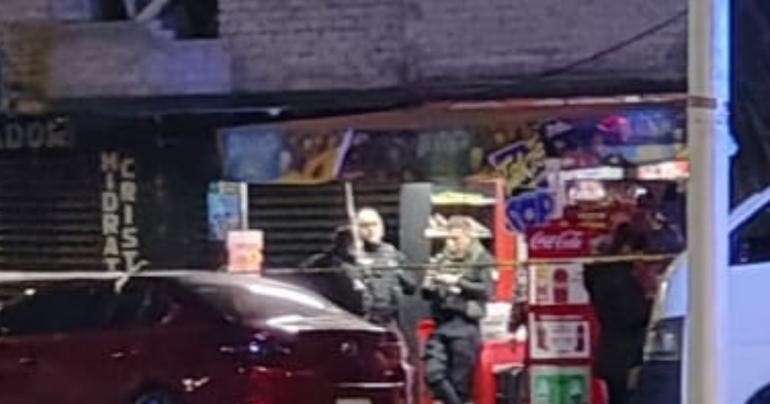 matan dos tienda Nezahualcoyotl Benito Juarez