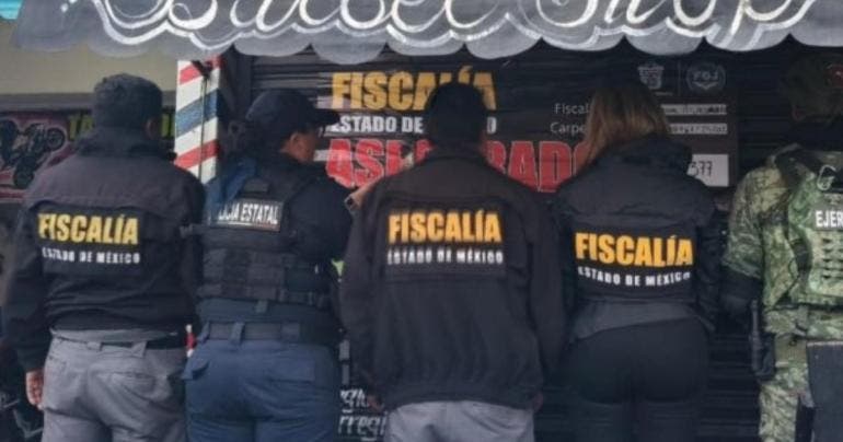 Operativo Atarraya clausuran barberias peluquerias Edomex