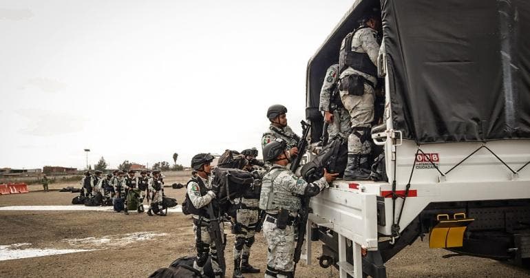 refuerza GN Tijuana 500 agentes