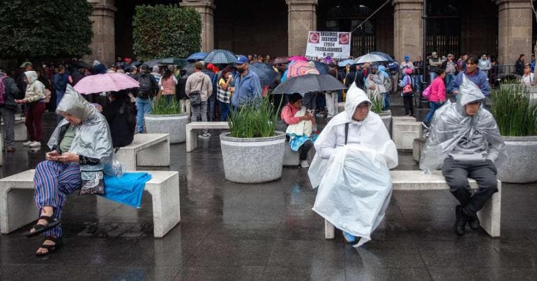 ¡Saca el paraguas! Se pronostican lluvias para este sábado en CDMX