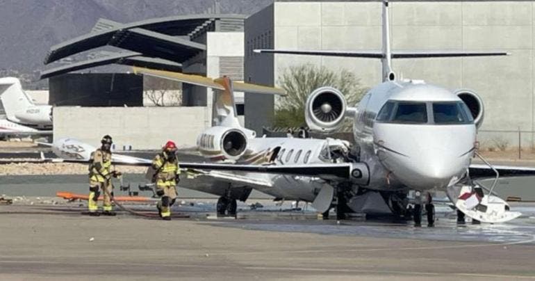 Scottsdale Arizona chocan aviones un muerto