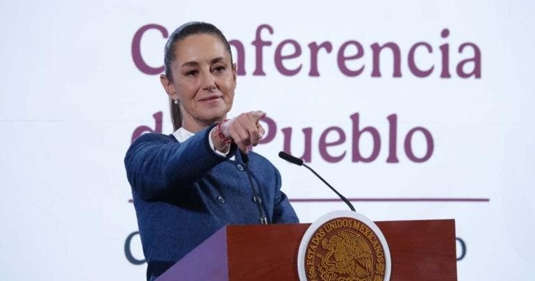 Sheinbaum no descarta reunion presencial Trump