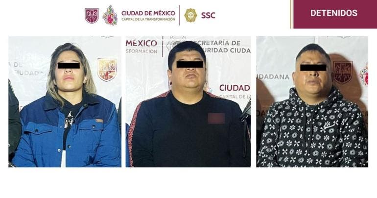 Tras cateos en Iztapalapa, detienen a tres presuntos narcomenudistas