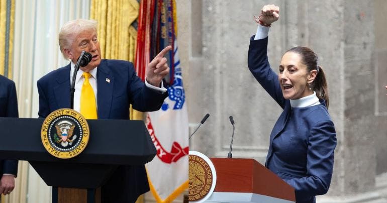 Trump reconoce nuevamente a Sheinbaum por campaña contra el fentanilo