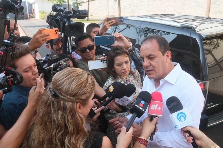 Cuauhtémoc Blanco en la línea de 'fuego'... acude a la Fiscalía de Morelos (Cuartoscuro)