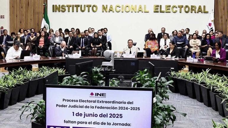 INE prohíbe a gobierno uso de recursos para promover elección judicial