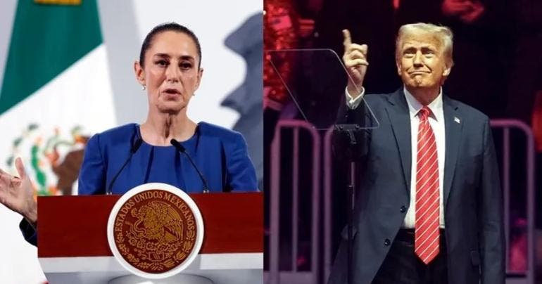 Sheinbaum confirma llamada Trump