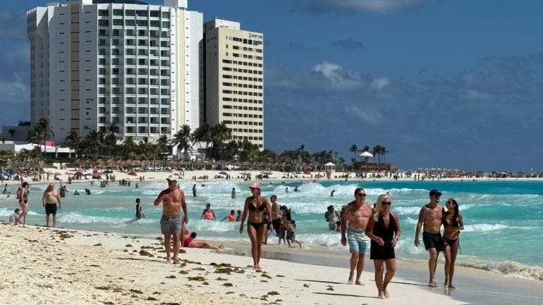 turismo internacional crece 8 punto cinco enero Inegi