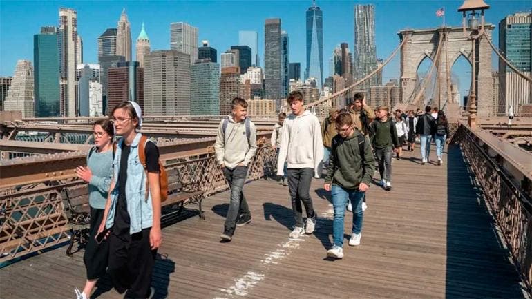 Turistas europeos
