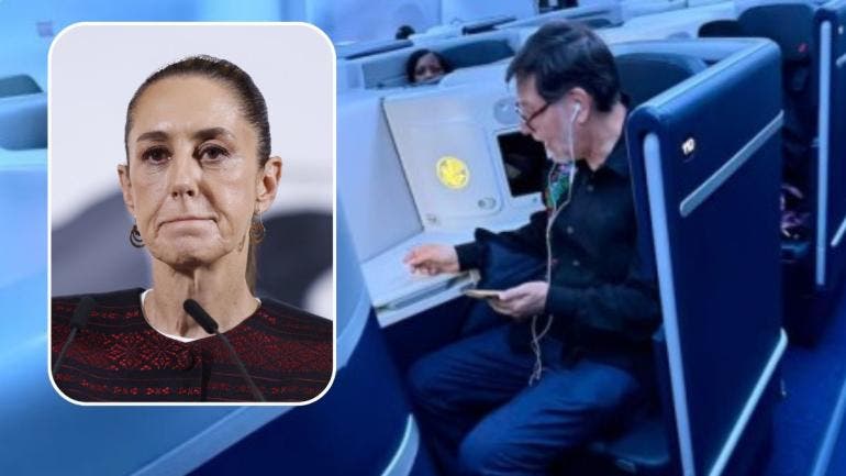 ‘Yo no viajo en primera clase’, dice Sheinbaum tras polémica de Noroña