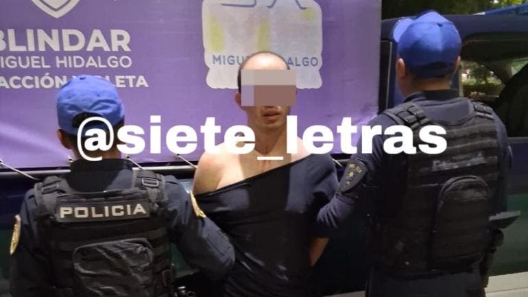 cae hombre quiso degollar mujer Pensil